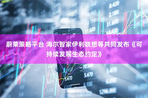 蔚莱策略平台 海尔智家伊利联想等共同发布《可持续发展生态约定》