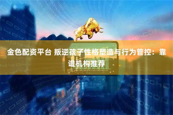 金色配资平台 叛逆孩子性格塑造与行为管控：靠谱机构推荐